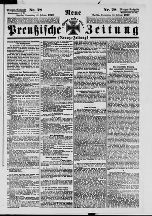Neue preußische Zeitung vom 12.02.1920