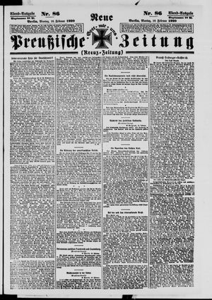 Neue preußische Zeitung vom 16.02.1920