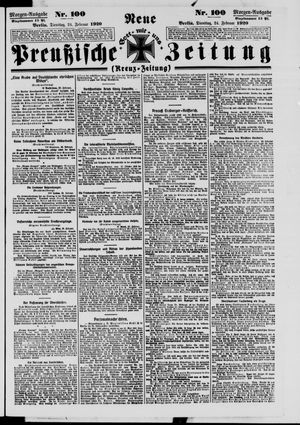 Neue preußische Zeitung vom 24.02.1920