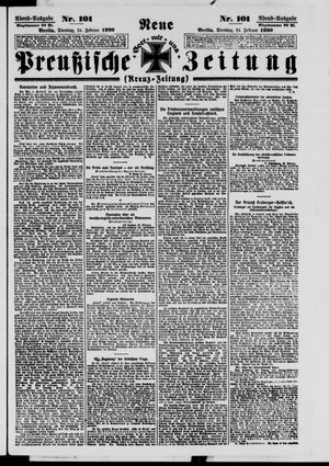 Neue preußische Zeitung vom 24.02.1920