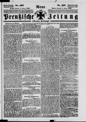 Neue preußische Zeitung vom 25.02.1920