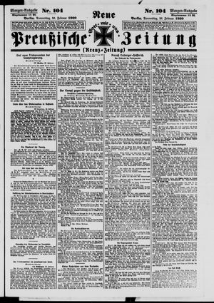 Neue preußische Zeitung vom 26.02.1920