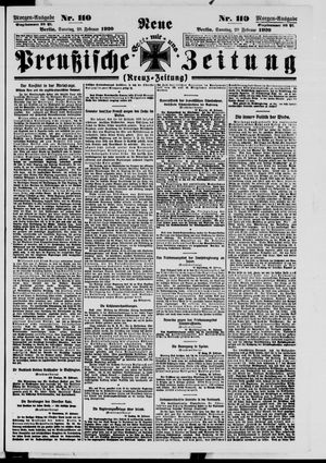Neue preußische Zeitung vom 29.02.1920