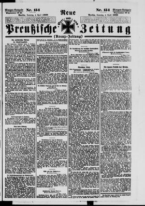 Neue preußische Zeitung vom 04.04.1920