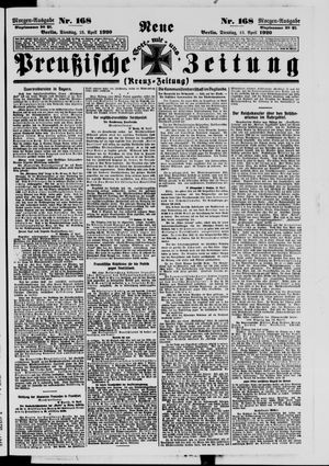Neue preußische Zeitung on Apr 13, 1920