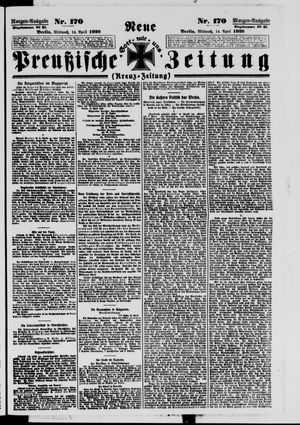 Neue preußische Zeitung vom 14.04.1920