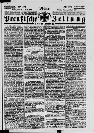 Neue preußische Zeitung vom 14.04.1920
