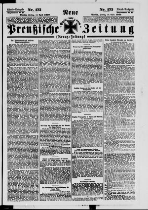 Neue preußische Zeitung vom 16.04.1920
