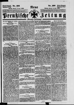 Neue preußische Zeitung vom 26.04.1920