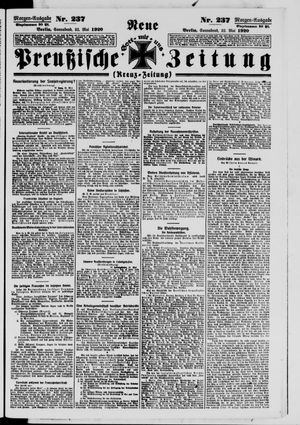 Neue preußische Zeitung vom 22.05.1920