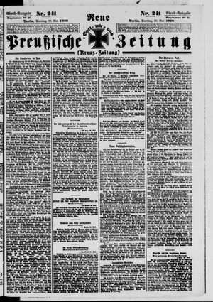 Neue preußische Zeitung vom 25.05.1920