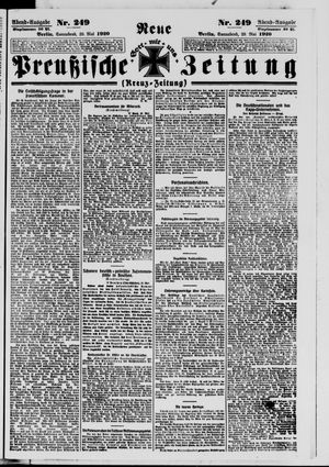 Neue preußische Zeitung vom 29.05.1920