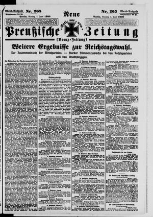 Neue preußische Zeitung vom 07.06.1920