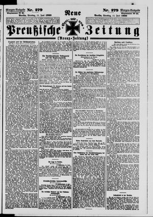 Neue preußische Zeitung vom 15.06.1920
