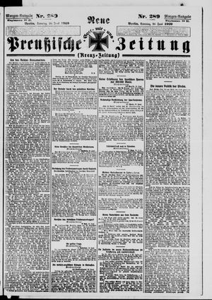Neue preußische Zeitung vom 20.06.1920