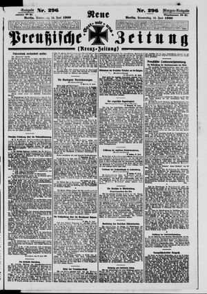Neue preußische Zeitung vom 24.06.1920