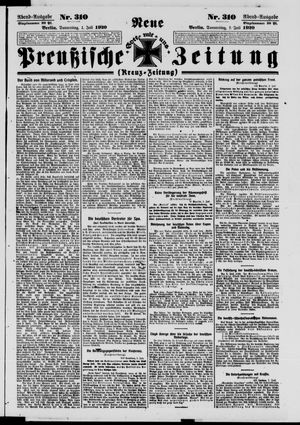 Neue preußische Zeitung vom 01.07.1920