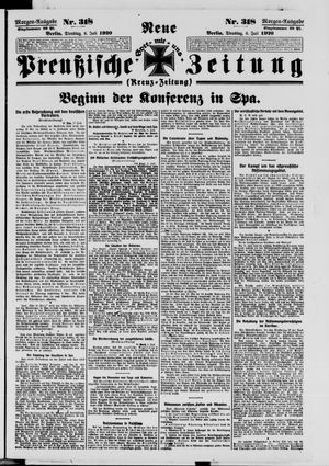 Neue preußische Zeitung vom 06.07.1920