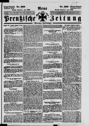 Neue preußische Zeitung vom 07.07.1920