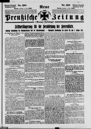 Neue preußische Zeitung vom 09.07.1920