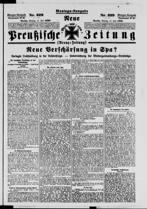 Neue preußische Zeitung vom 12.07.1920