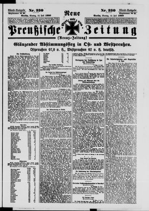 Neue preußische Zeitung vom 12.07.1920