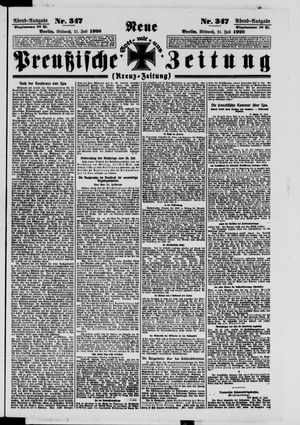 Neue preußische Zeitung vom 21.07.1920