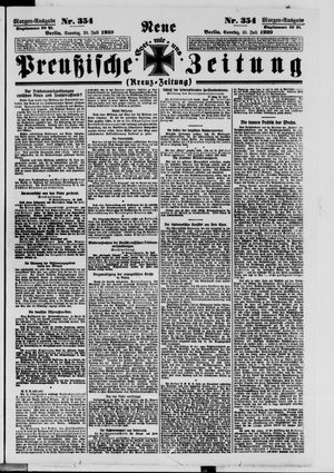 Neue preußische Zeitung vom 25.07.1920