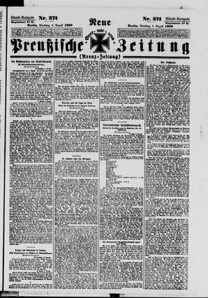 Neue preußische Zeitung on Aug 3, 1920