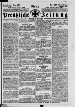 Neue preußische Zeitung vom 25.08.1920
