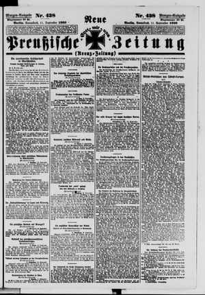 Neue preußische Zeitung vom 11.09.1920