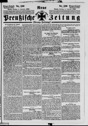 Neue preußische Zeitung vom 14.09.1920
