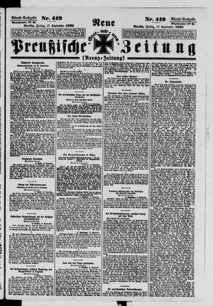Neue preußische Zeitung vom 17.09.1920