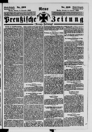 Neue preußische Zeitung vom 29.09.1920