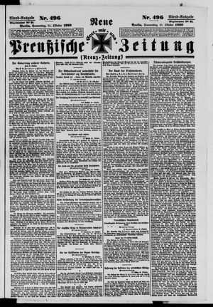 Neue preußische Zeitung vom 21.10.1920