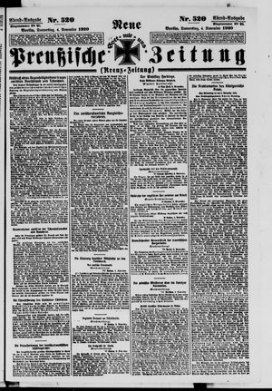 Neue preußische Zeitung vom 04.11.1920