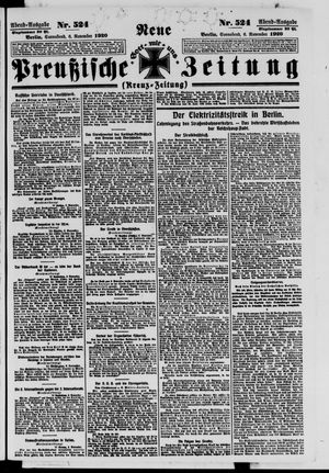 Neue preußische Zeitung vom 06.11.1920