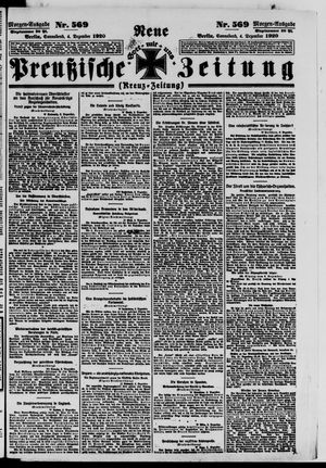 Neue preußische Zeitung vom 04.12.1920