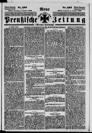 Neue preußische Zeitung vom 23.12.1920
