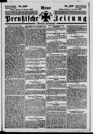 Neue preußische Zeitung vom 29.12.1920