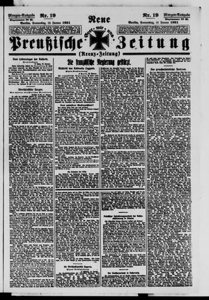 Neue preußische Zeitung vom 13.01.1921