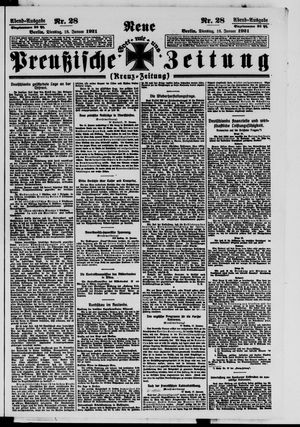 Neue preußische Zeitung vom 18.01.1921
