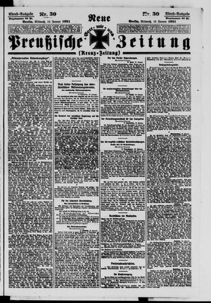 Neue preußische Zeitung vom 19.01.1921