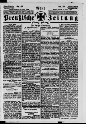 Neue preußische Zeitung vom 26.01.1921