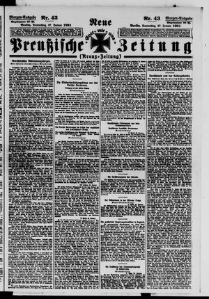 Neue preußische Zeitung vom 27.01.1921