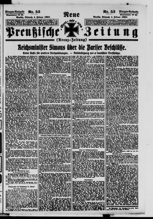 Neue preußische Zeitung vom 02.02.1921