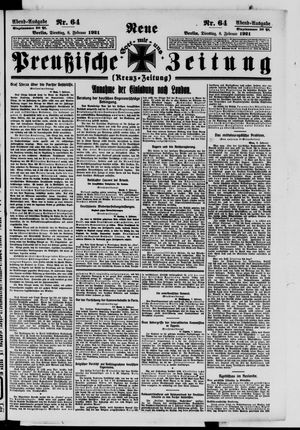 Neue preußische Zeitung vom 08.02.1921
