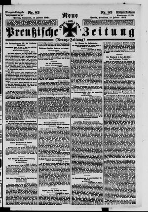 Neue preußische Zeitung vom 19.02.1921