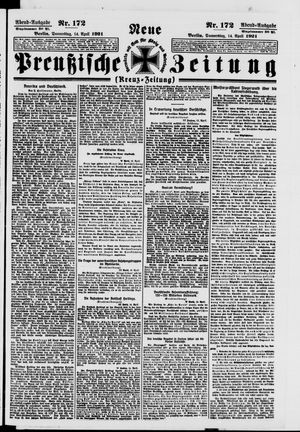 Neue preußische Zeitung vom 14.04.1921