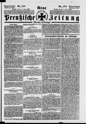 Neue preußische Zeitung vom 15.04.1921
